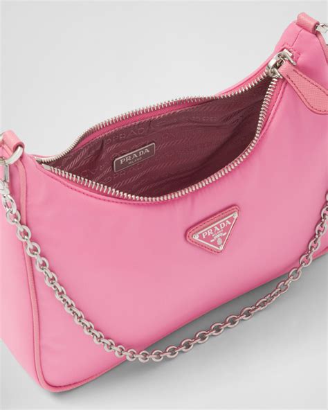 prada pink stripe bag|pink prada bag vintage.